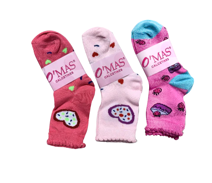 CALCETINES ALGODÓN NIÑA MULTICOLOR JUVENIL TALLA TALLA 4 12 UNI - 1