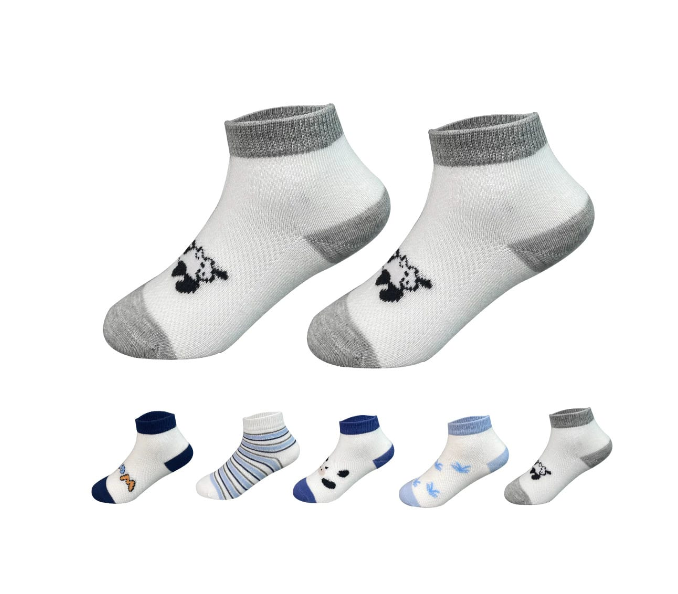 CALCETINES ALGODÓN NIÑO MULTICOLOR BEBE DISEÑOS SURTIDOS TALLA 9-18 MESES 12 UNID - 1