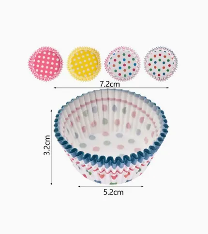PAPEL DE CUPCAKES 48 PCS - 1