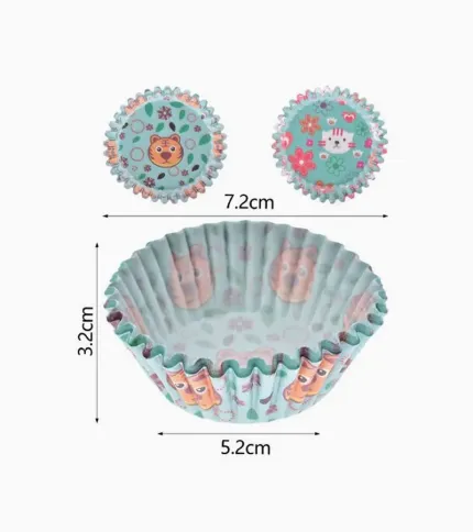 PAPEL DE CUPCAKES 48 PCS - 1
