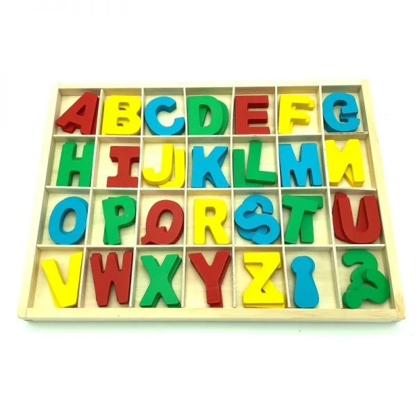 ABECEDARIO MULTICOLOR ABC DOBLE - 1