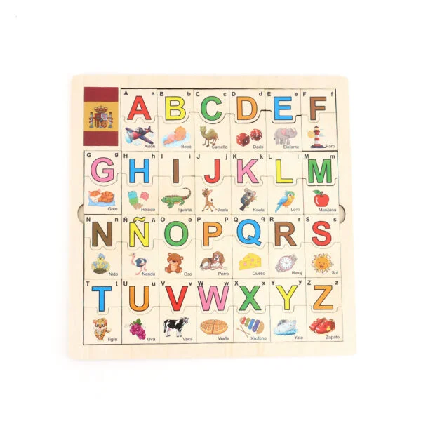 JUGUETE MULTICOLOR ASOCIACIÓN PALABRA ABECEDARIO - 1
