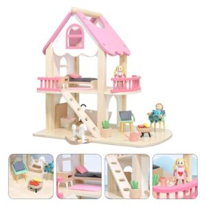 CASA NÓRDICA MUÑECA JUGUETE MADERA - 1
