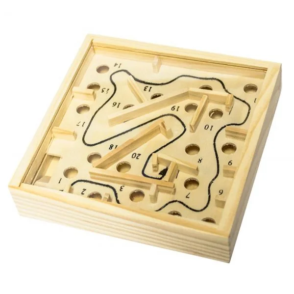 JUEGO LABERINTO CHICO DE MADERA - 1