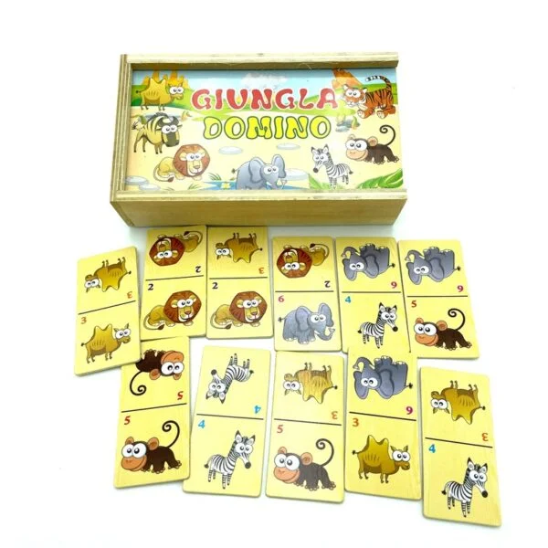 DOMINÓ CHICO JUGUETE DIDÁCTICO - 1