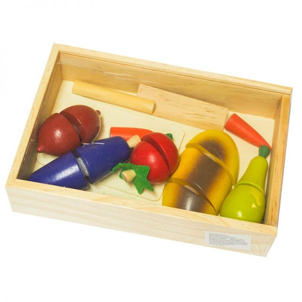 JUGUETE DIDÁCTICO MULTICOLOR CORTA FRUTA - 1