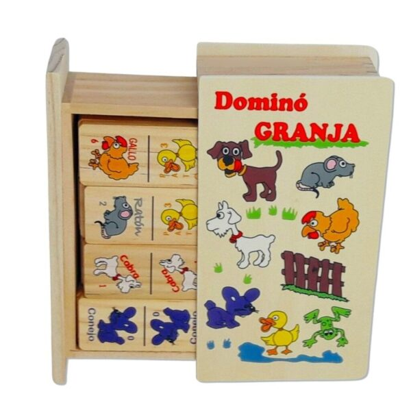 JUGUETE DOMINÓ GRANDE DIDÁCTICO - 1