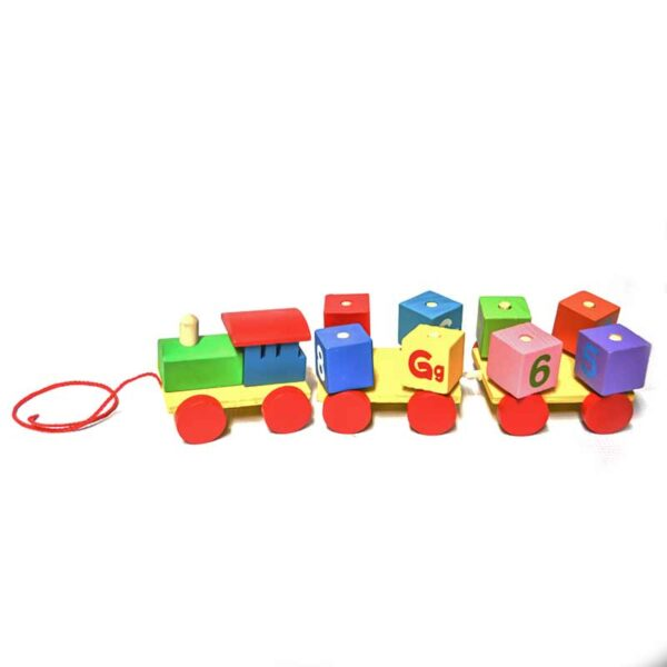 JUEGO DIDÁCTICO TREN GIRATORIO MADERA - 1