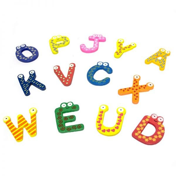 JUGUETE DIDÁCTICO MULTICOLOR LETRAS MAGNÉTICAS - 1