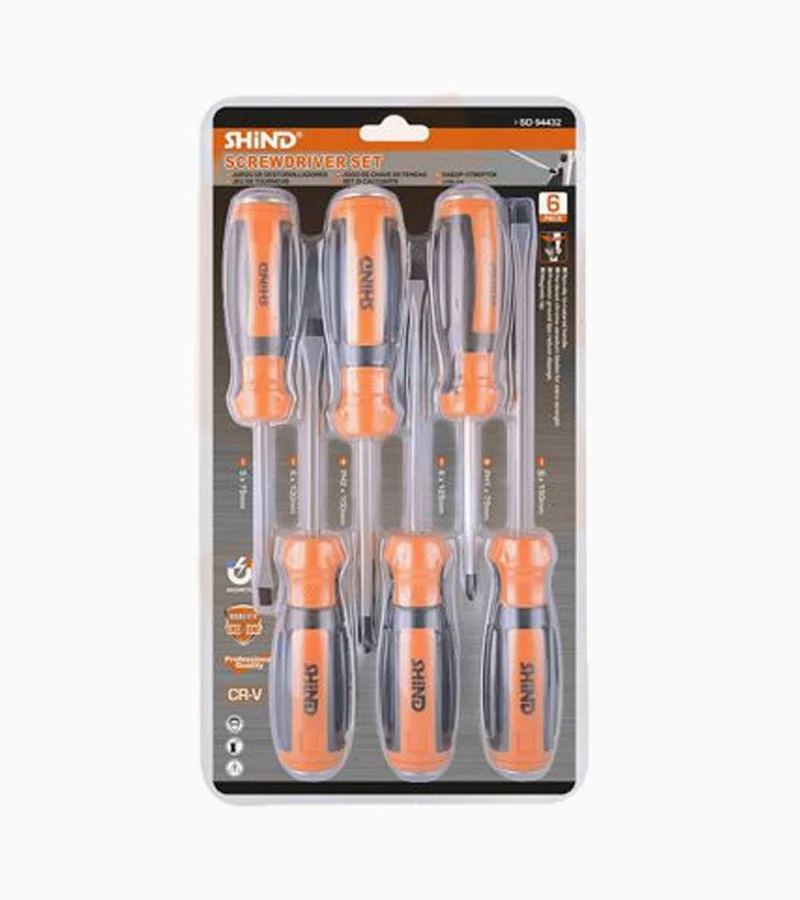JUEGO DE DESTORNILLADORES 6 PCS - 1