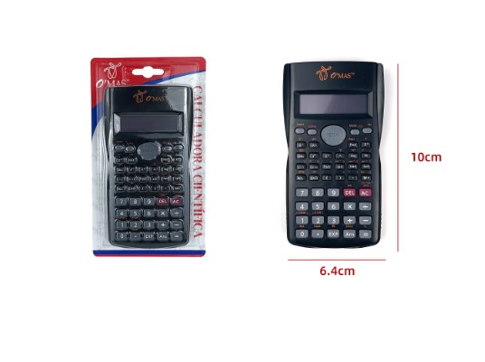 CALCULADORA CIENTIFÍCA PLASTICO 10X6.4CM - 1