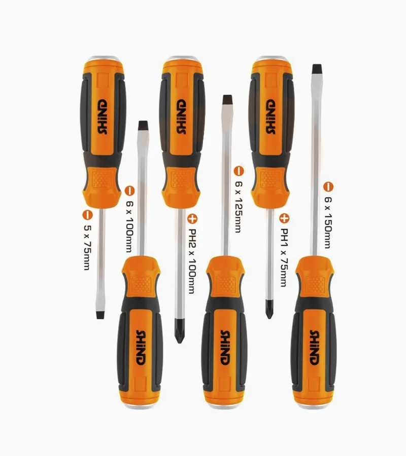 JUEGO DE DESTORNILLADORES 6 PCS - 1