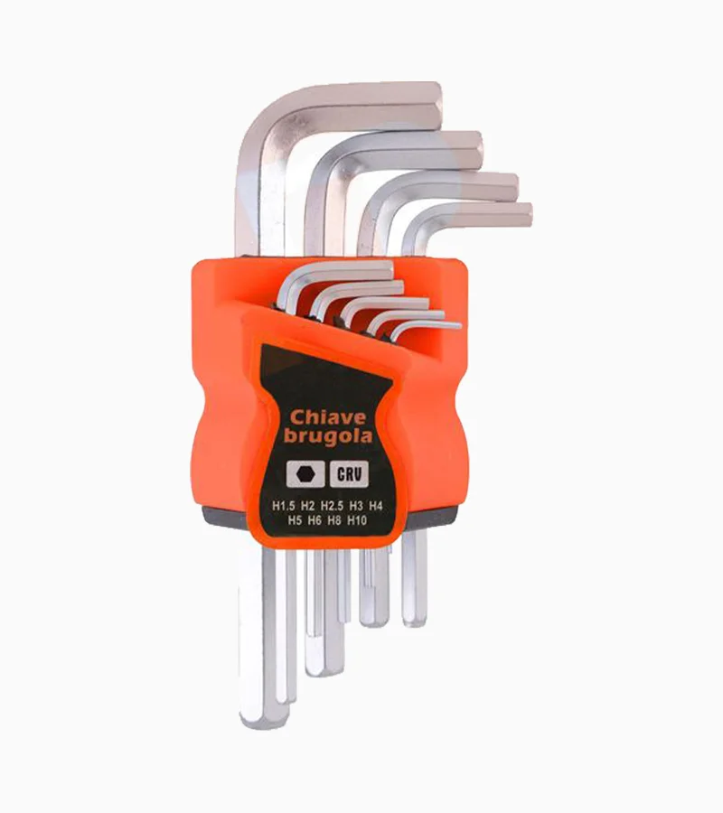 LLAVE ALLEN HEXAGONAL 9 PCS - 1