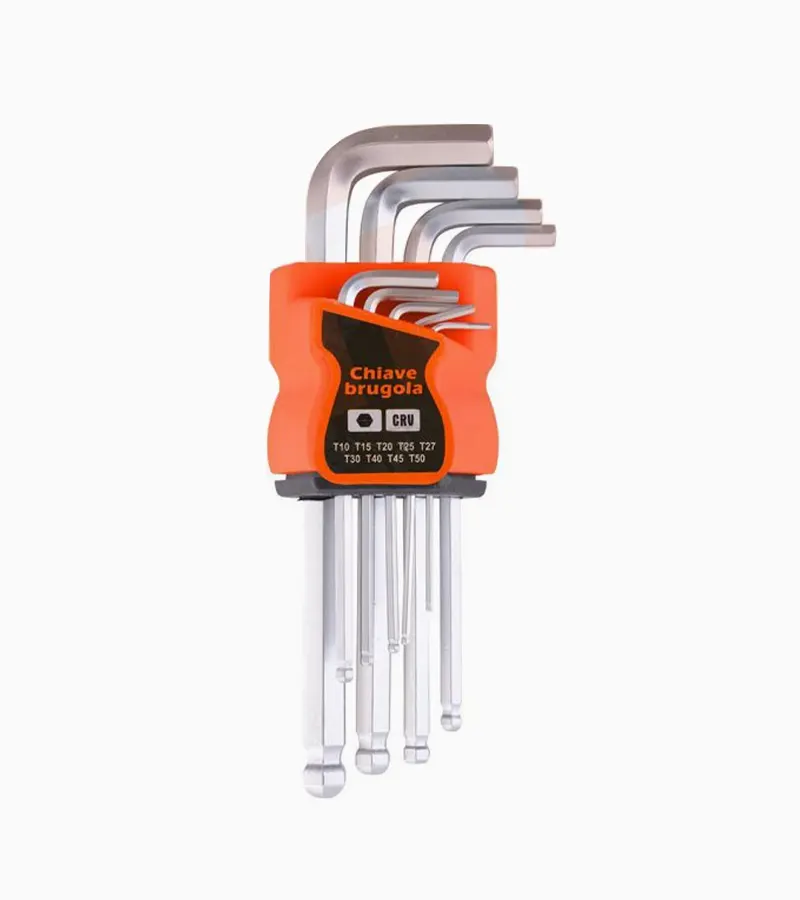 SET DE LLAVES ALLEN HEXAGONALES 9PCS - 1