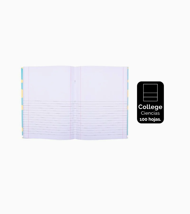 PACK X 8 CUADERNOS COLLEGE CIENCIAS 100 HOJAS - 1