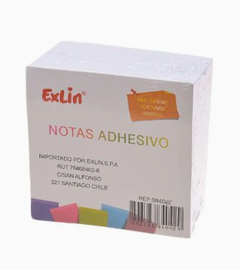 NOTAS ADHESIVAS BLANCAS - 1
