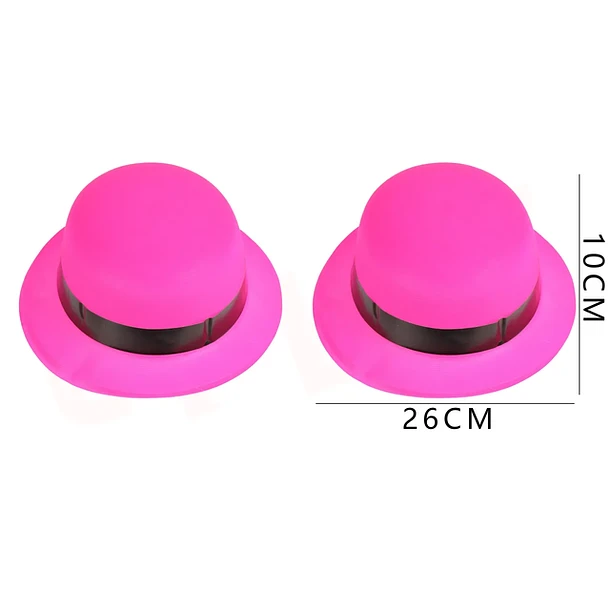 GORRO FLUOR FUCSIA26*10CM - 1