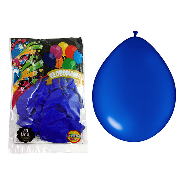 GLOBO 09 STANDARD A AZUL X 50 UNI - 1