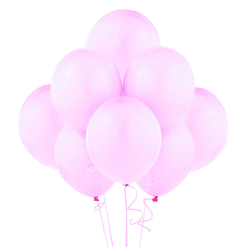 GLOBO 12 PASTEL FUCCIA X12 UNI - 1