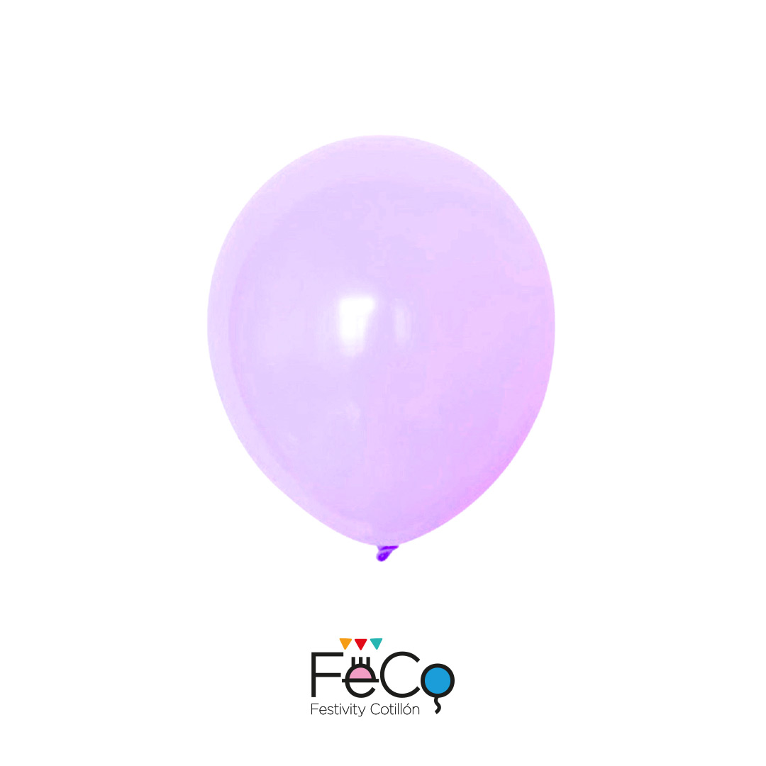 GLOBO 12 PASTEL MORADO X25 UNID - 1