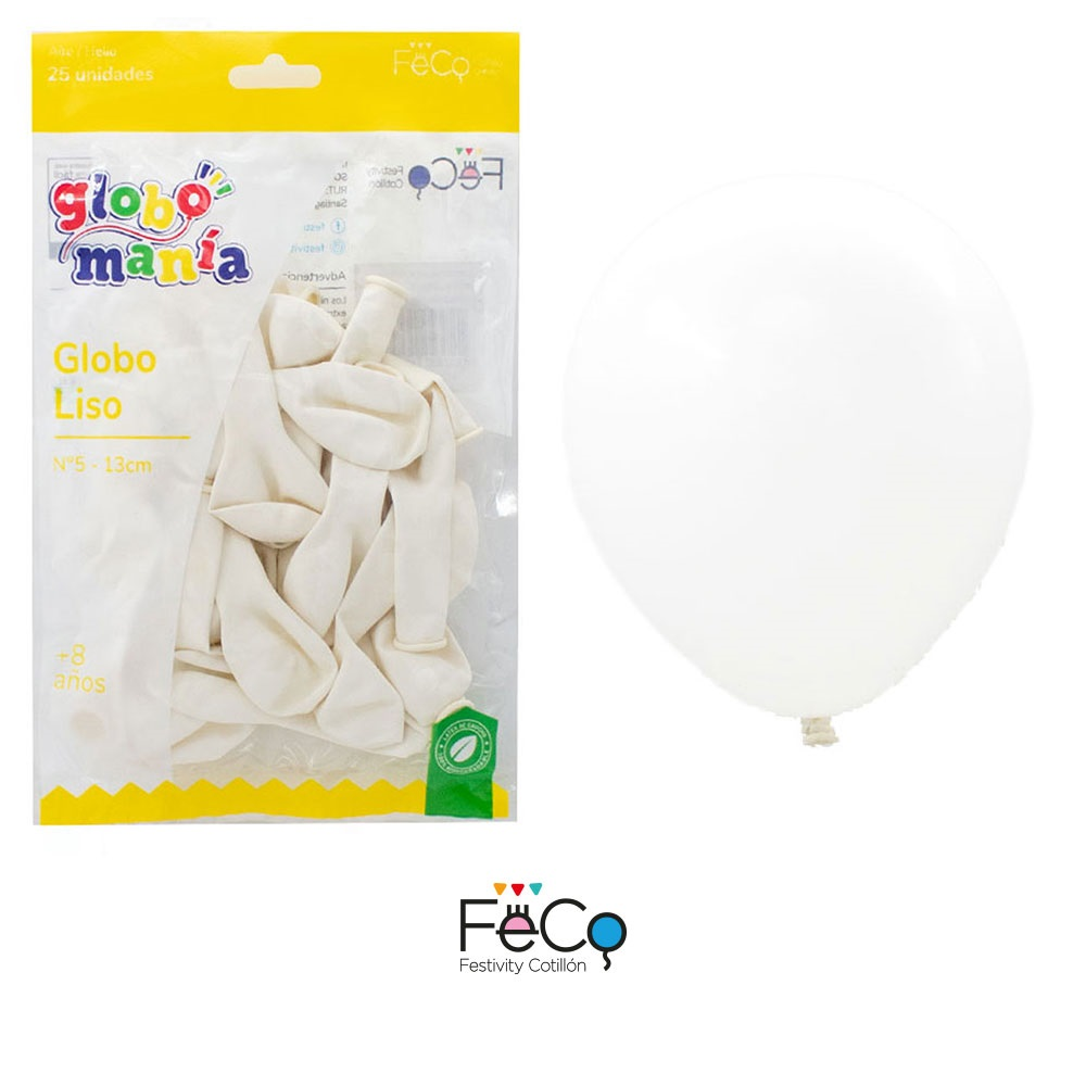 GLOBO 5 STANDARD BLANCO X25 UNI - 1