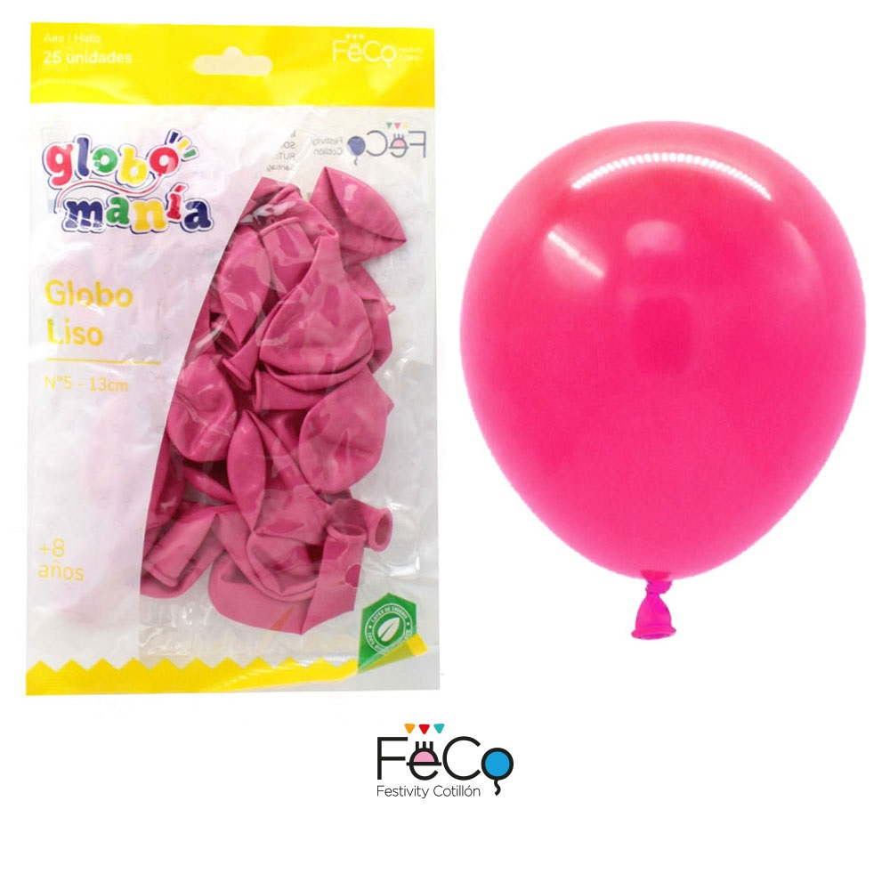 GLOBO 5 STANDARD FUCSIA X25 UNI - 1