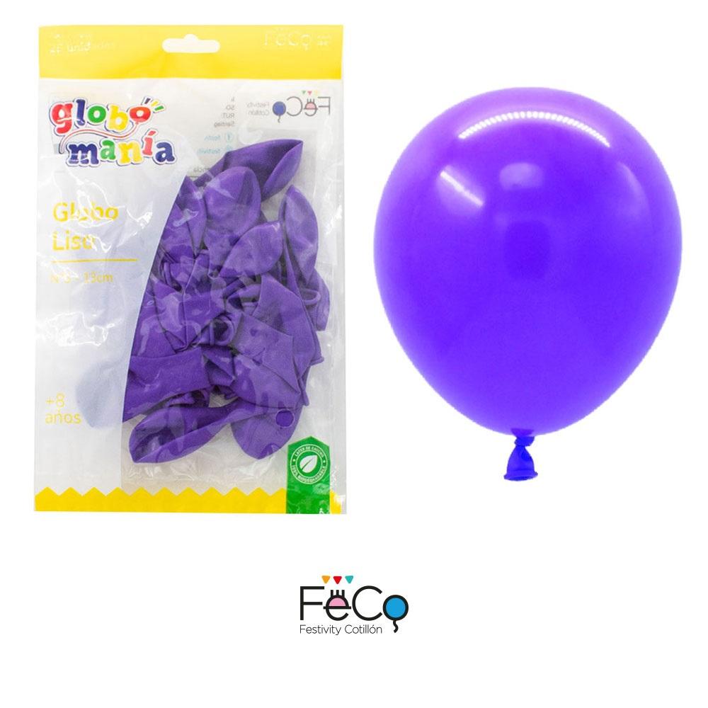 GLOBO 5 STANDARD MORADO X25 UNI - 1