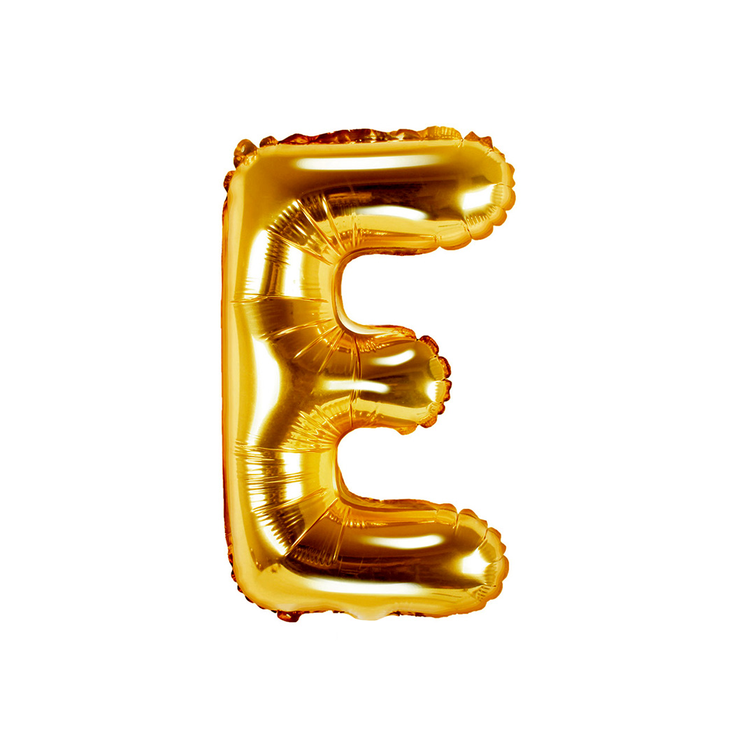 GLOBO METALICO 16 DORADO E - 1