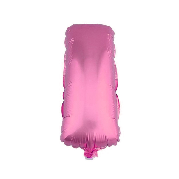 GLOBO METALICO 26 ROSADO LETRA I X1 UNI - 1