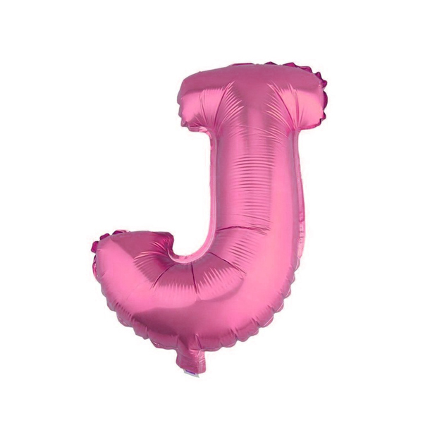 GLOBO METALICO 26 ROSADO LETRA J X1 UNI - 1