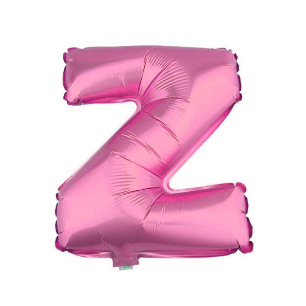 GLOBO METALICO 26 ROSADO LETRA Z X1 UNI - 1
