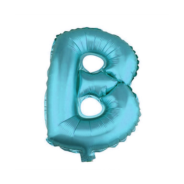 GLOBO METALICO 26' AZUL LETRA B X1 UNI - 1