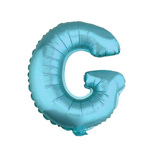 GLOBO METALICO 26' AZUL LETRA G X1 UNI - 1