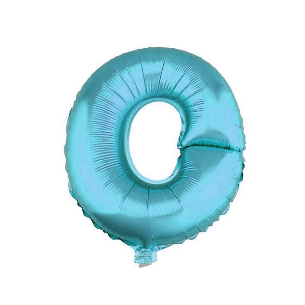 GLOBO METALICO 26' AZUL LETRA O X1 UNI - 1