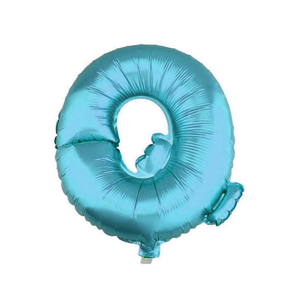 GLOBO METALICO 26'AZUL LETRA Q X1 UNI - 1