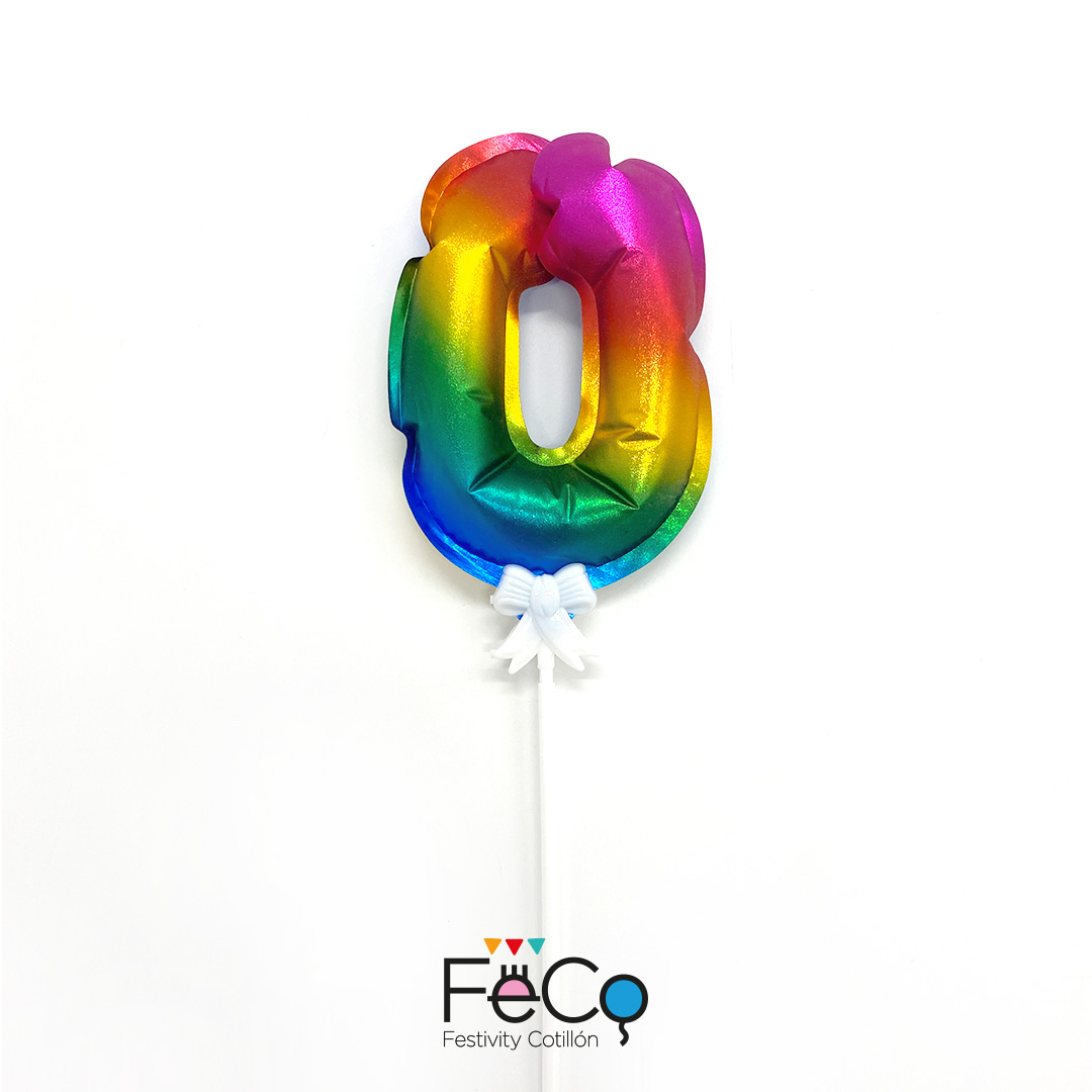 GLOBO METALICO MULTI STICK 13CM 0 - 1