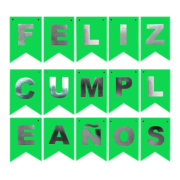 BANNER F.C. FLUOR VERDE X1 UNI - 1