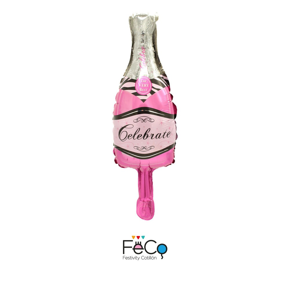 GLOBO METÁLICO 14 X50 UNI CHAMPAGNE PINK - 1