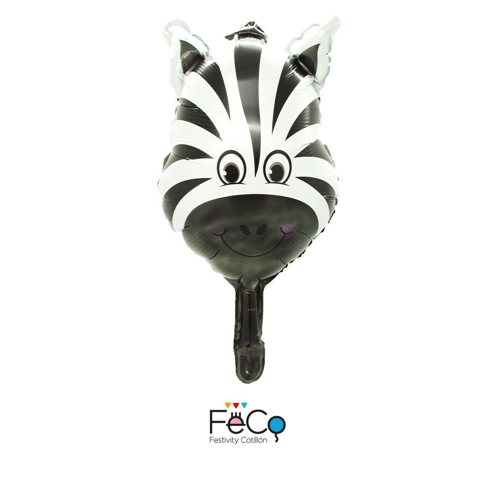 GLOBO METÁLICO 14 ZEBRA X50 UNI - 1