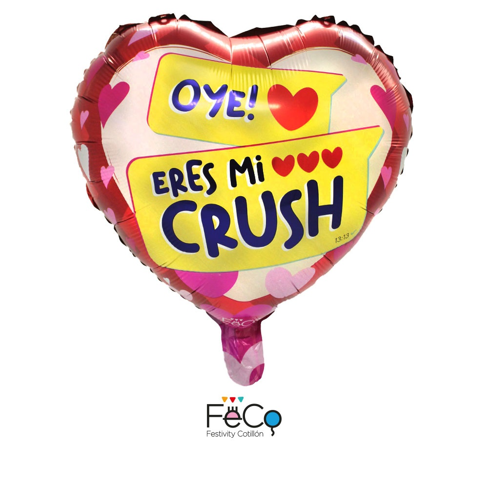 GLOBO METÁLICO 18 ERES MI CRUSH X50 UNI - 1