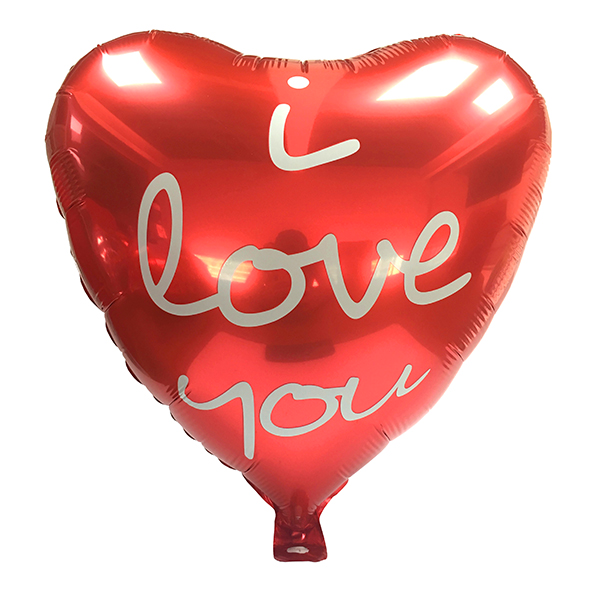 GLOBO METÁLICO 18 I LOVE YOU X50 UNI - 1