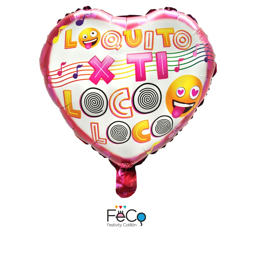 GLOBO METÁLICO 18 LOQUITO X TI X50 UNI - 1