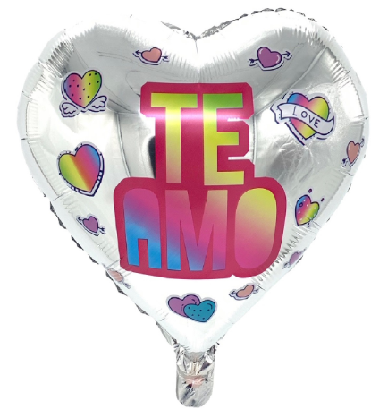 GLOBO METÁLICO 18' TE AMO FUNKY X50 UNI - 1