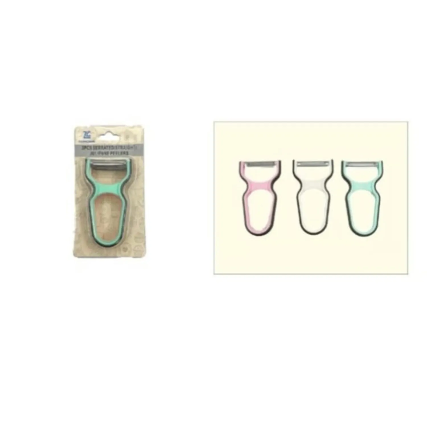 PELADOR RALLADOR DE PAPA COCINA COLORES SURTIDOS - 1