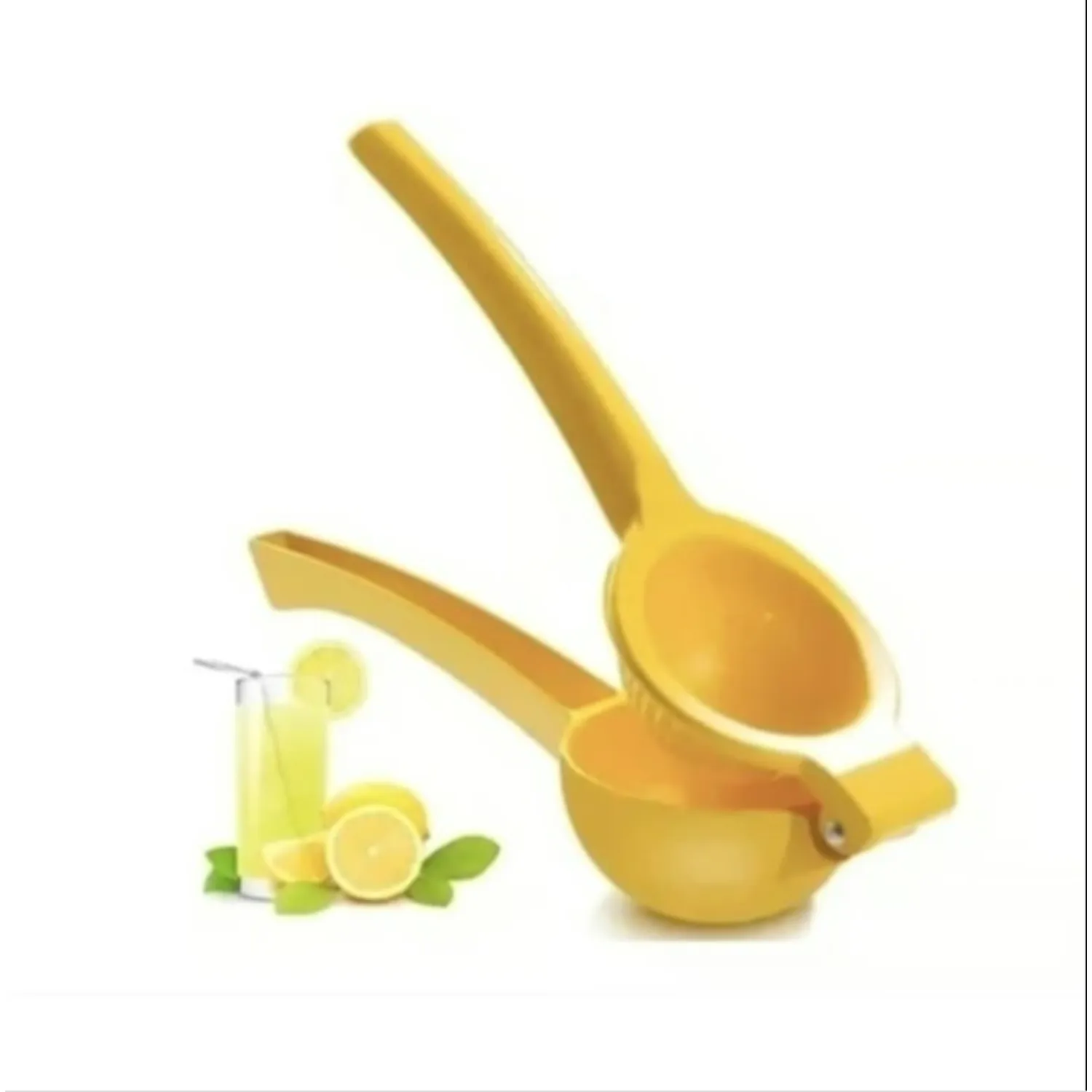 EXPRIMIDOR MANUAL DE LIMON MANGO PRENSA METALICO - 1