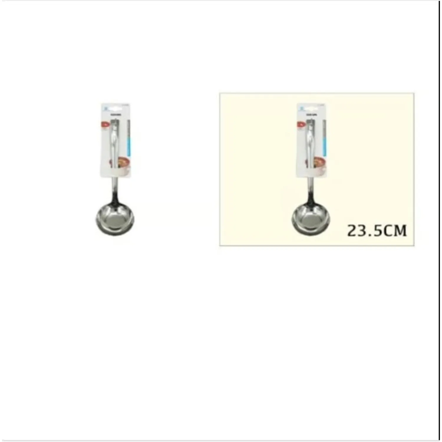 CUCHARA SOPERA ACERO INOXIDABLE 23 CM - 1