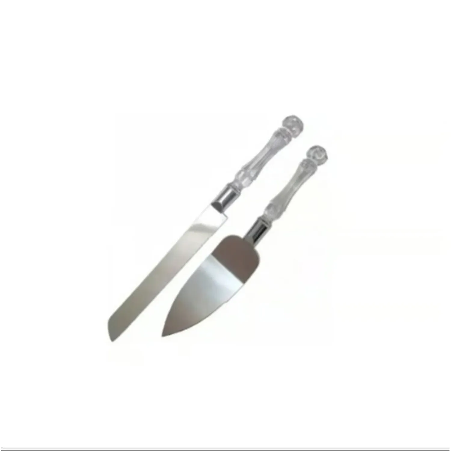 SET CUCHILLO Y ESPÁTULA PARA TORTA - MATRIMONIO -REPOSTERÍA - 1