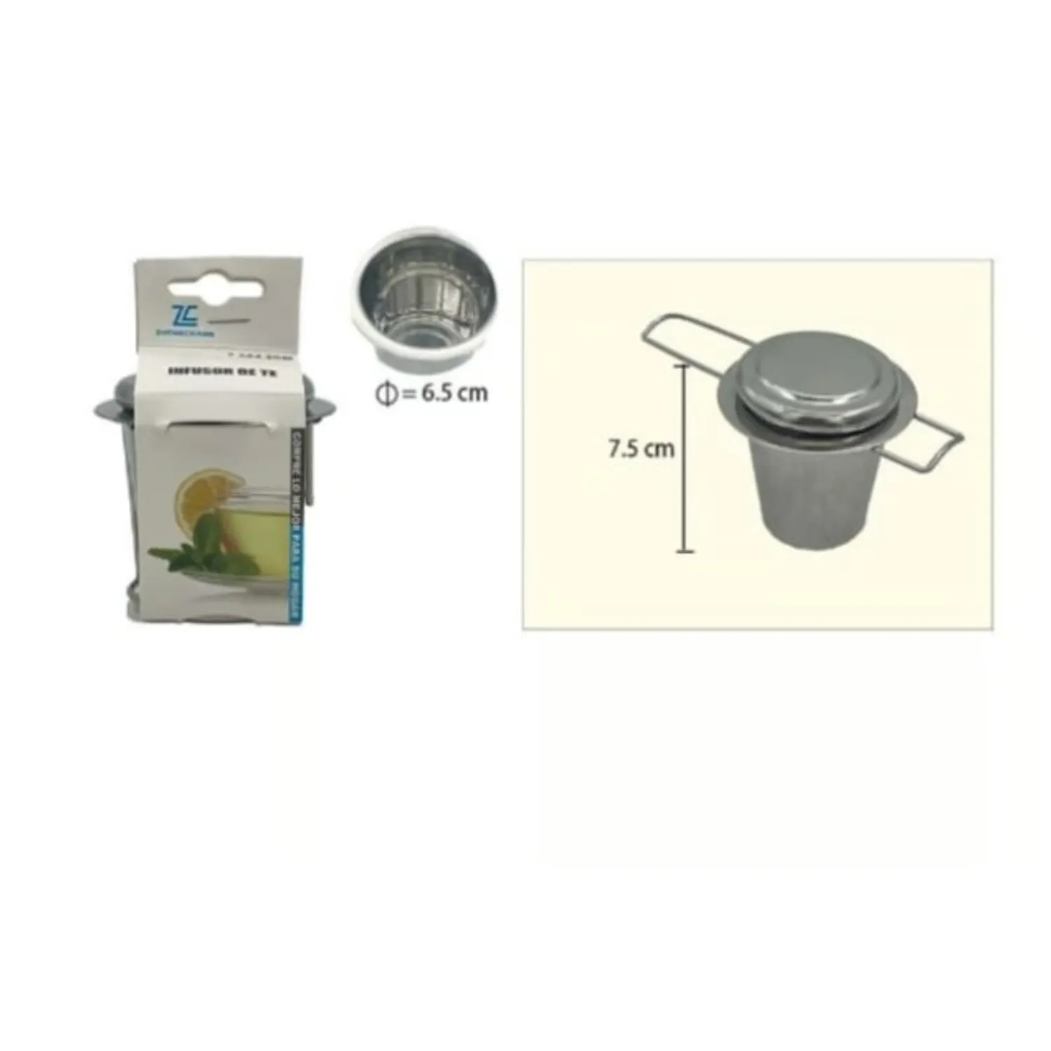INFUSOR DE TE ACERO INOXIDABLE COCINA 75CM - 1