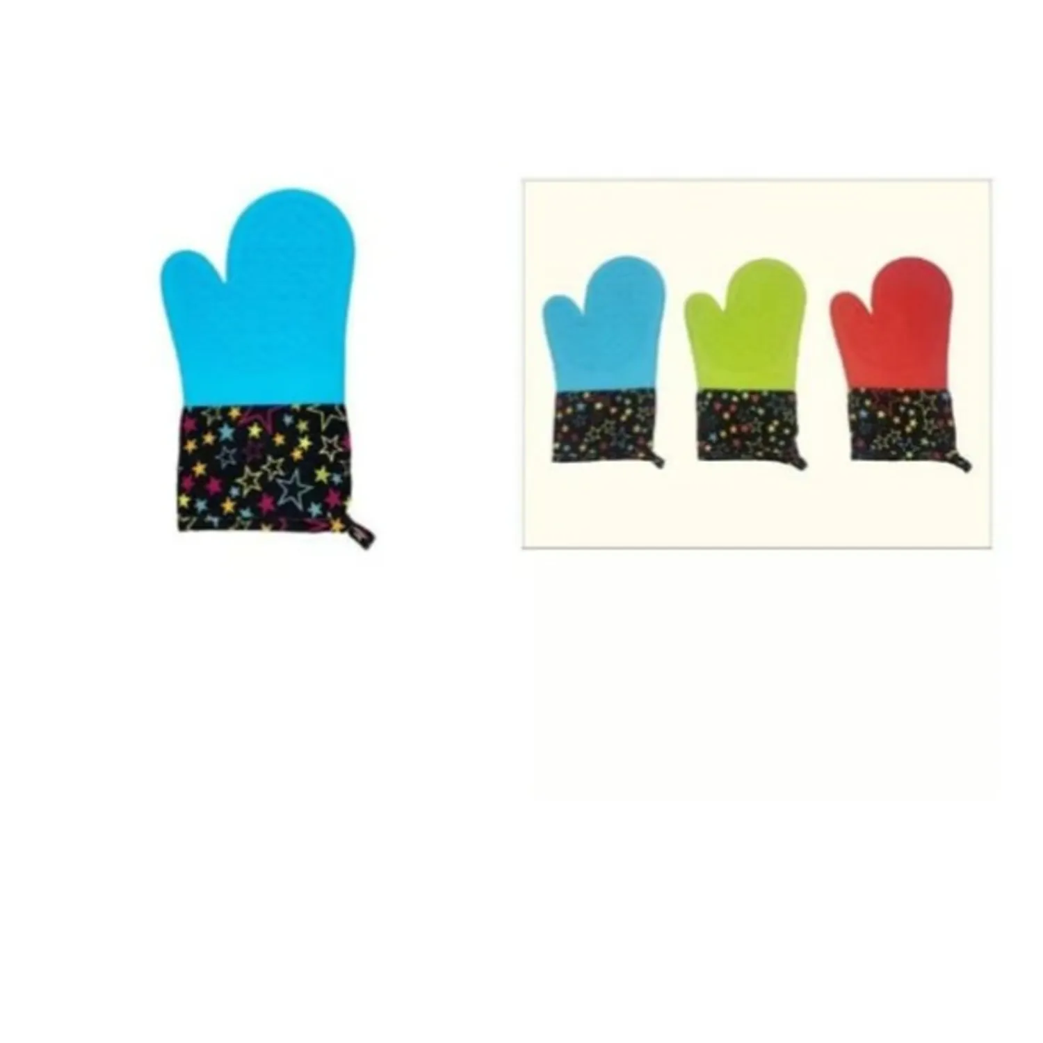 GUANTES DE COCINA PARA EL HORNO SILICONA - 1
