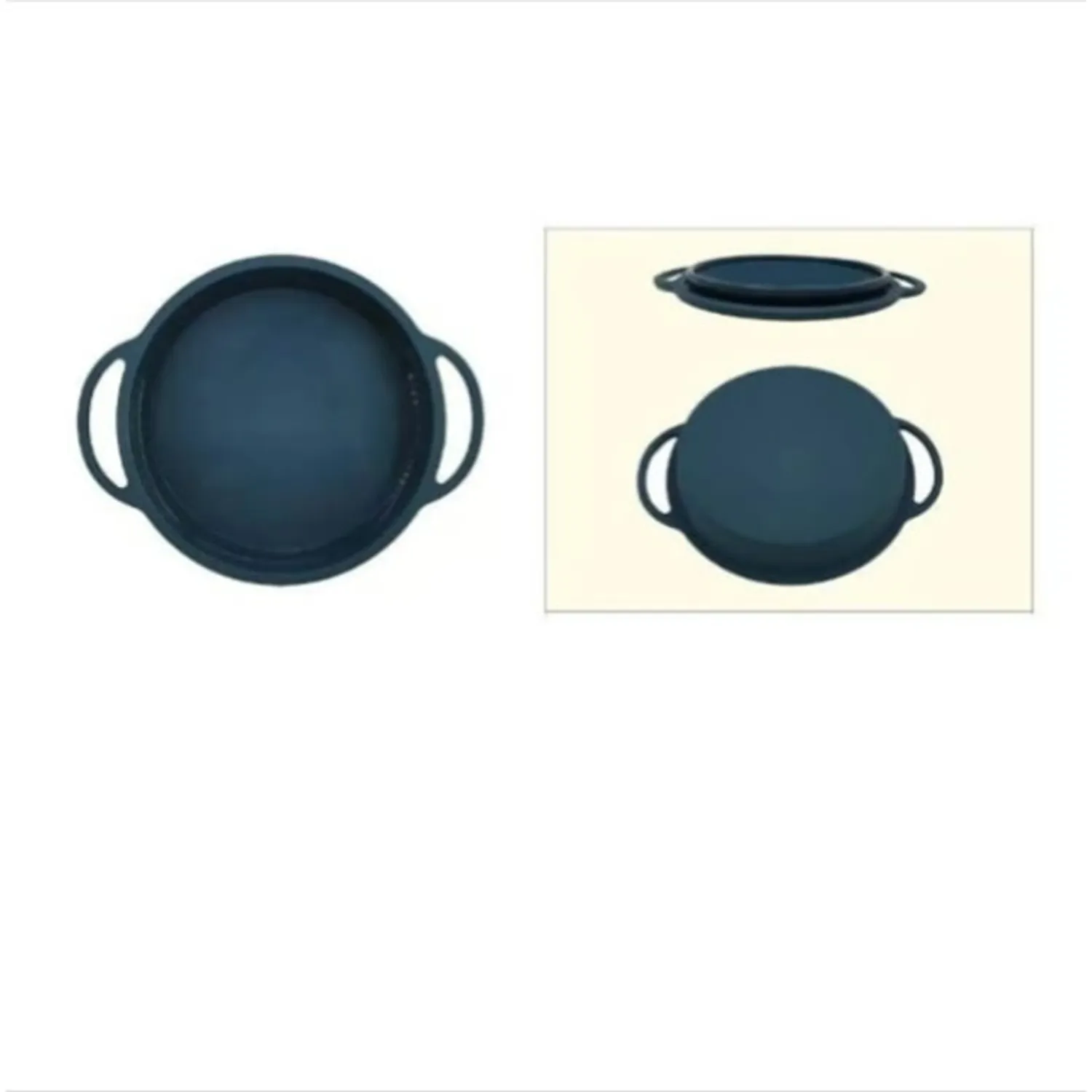 MOLDE DE SILICONA REDONDO DE 20CM - 1